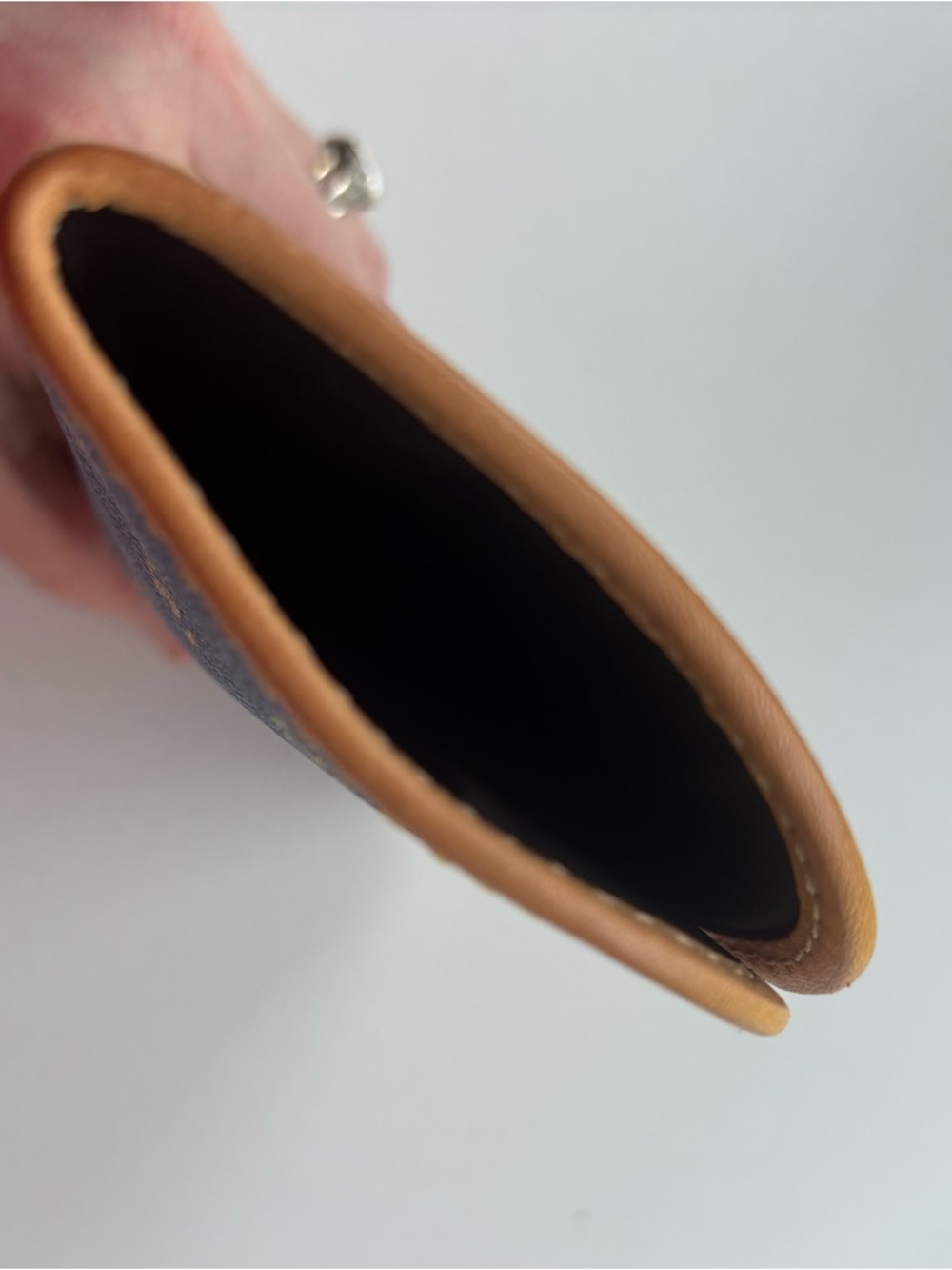 Dooney & Bourke Eyeglass Case - Blue and Tan - Picture 5 of 5